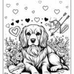 25 Dog Coloring Pages Cute Puppies Cartoon Dogs