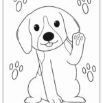 97 Dog Coloring Pages Free PDF Printables